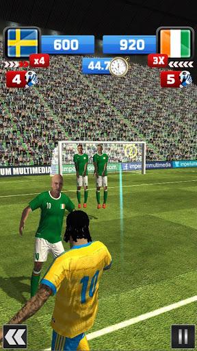 Euro 2016 Soccer Flick - Gameplay image of android game