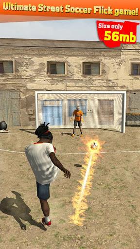 Street Soccer Flick - Gameplay image of android game