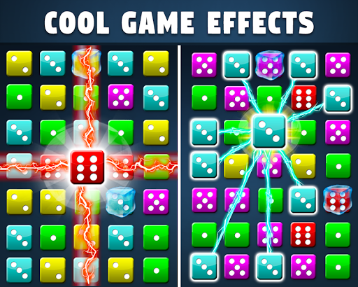 Dice Match Line Puzzle Games - Gameplay image of android game