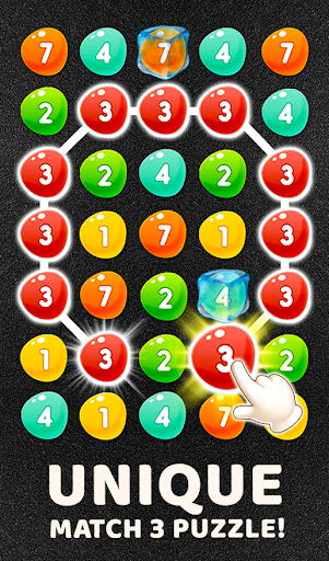 Pop Star Puzzle Match 3 Game - Gameplay image of android game