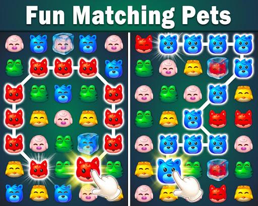 Connect Animal Matching Games - Gameplay image of android game