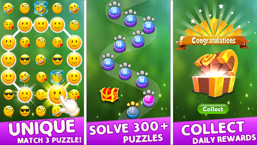 Emoji Puzzle Matching Game - Image screenshot of android app