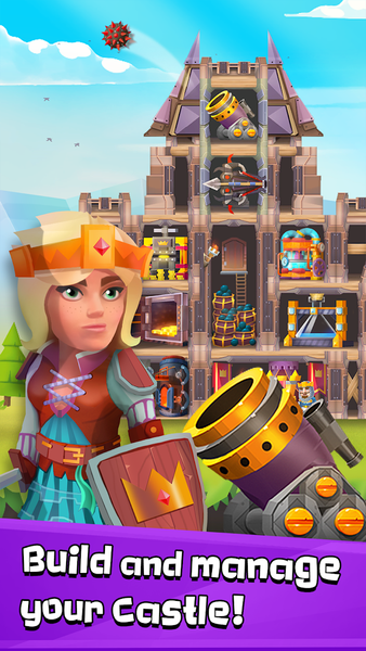 Castle Revenge: Catapult King - عکس بازی موبایلی اندروید