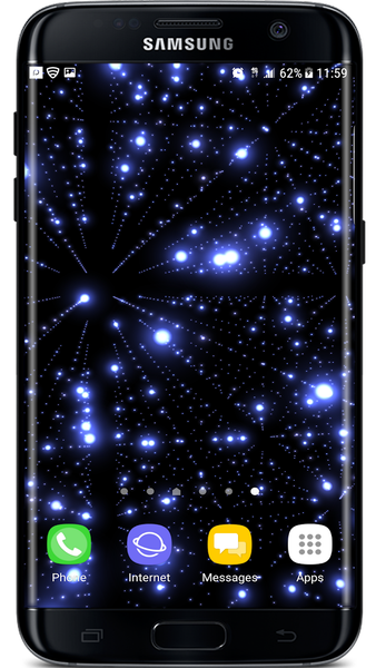 Parallax Infinite Particles 3D - Image screenshot of android app