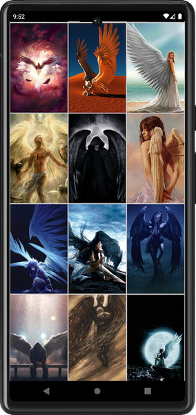 Angels Wallpapers - Image screenshot of android app