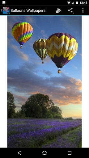 Balloon Wallpapers - Image screenshot of android app