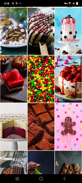 Dessert Wallpapers - Image screenshot of android app