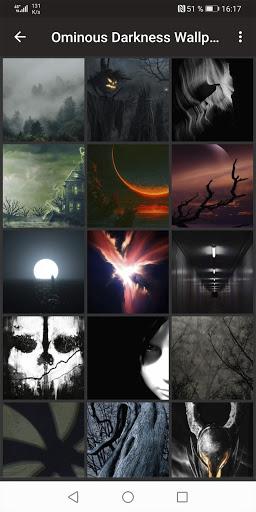 Dark Gloomy Wallpapers - Image screenshot of android app