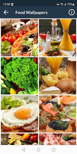 Delicious Food Wallpapers - Image screenshot of android app