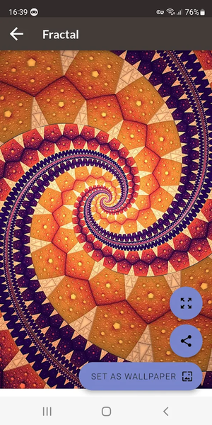 Fractal Wallpapers - عکس برنامه موبایلی اندروید