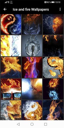 Fire and Water Wallpapers - عکس برنامه موبایلی اندروید