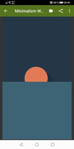 Minimal Wallpapers - عکس برنامه موبایلی اندروید