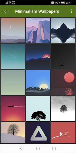 Minimal Wallpapers - Image screenshot of android app