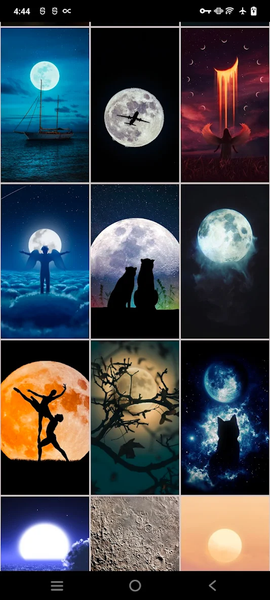 Moon Wallpapers - Image screenshot of android app