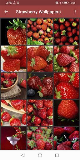 Strawberry Wallpapers - Image screenshot of android app