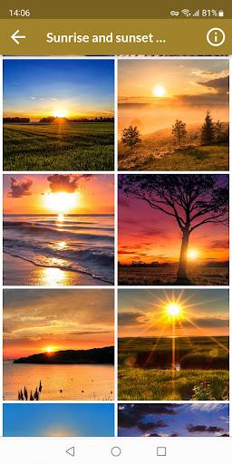 Sunrise & Sunset Wallpapers - عکس برنامه موبایلی اندروید