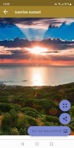 Sunrise & Sunset Wallpapers - عکس برنامه موبایلی اندروید