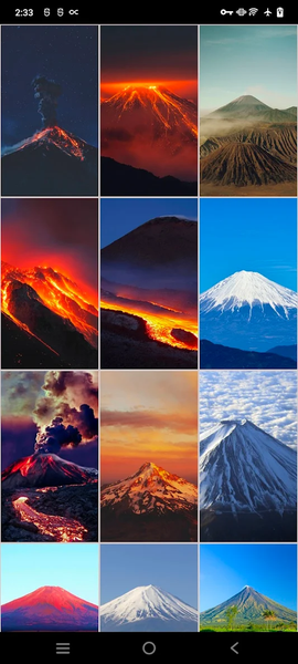 Volcano Wallpapers - Image screenshot of android app