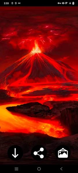 Volcano Wallpapers - عکس برنامه موبایلی اندروید
