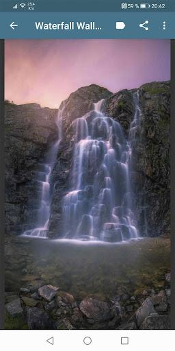 Waterfall Wallpapers - Image screenshot of android app