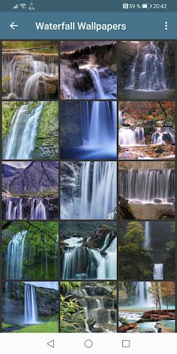 Waterfall Wallpapers - Image screenshot of android app
