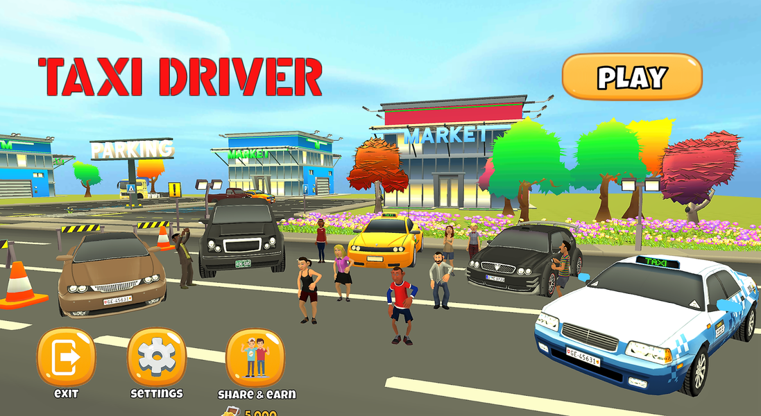 Taxi Driver - Gameplay image of android game