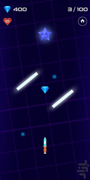 انفجار ستاره - Gameplay image of android game