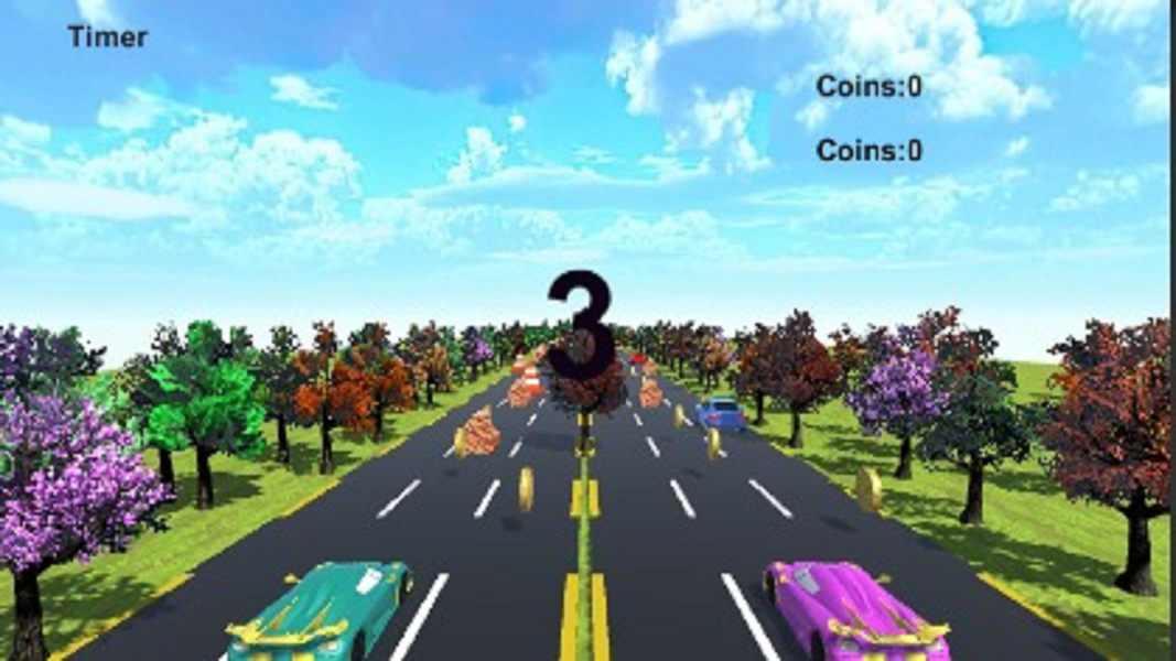 Chase Me - Racing Game - Gameplay image of android game
