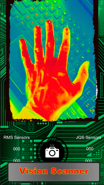 Thermal Camera Real Simulator - Image screenshot of android app