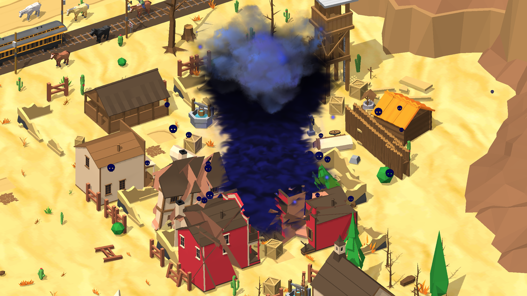 Holein Tornado io eating game - Gameplay image of android game