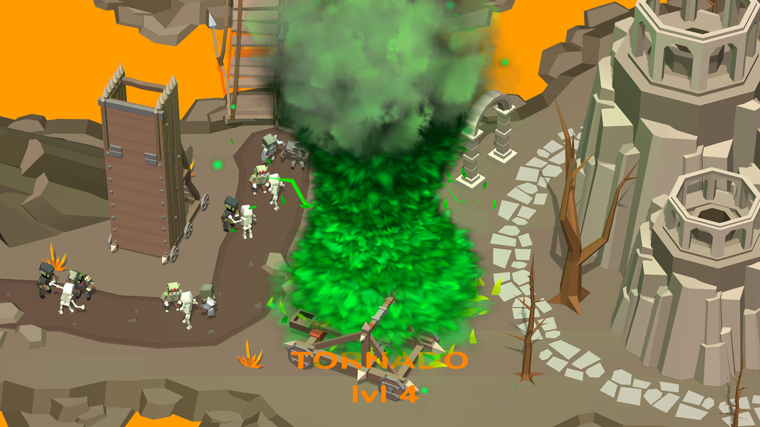Holein Tornado io eating game - Gameplay image of android game