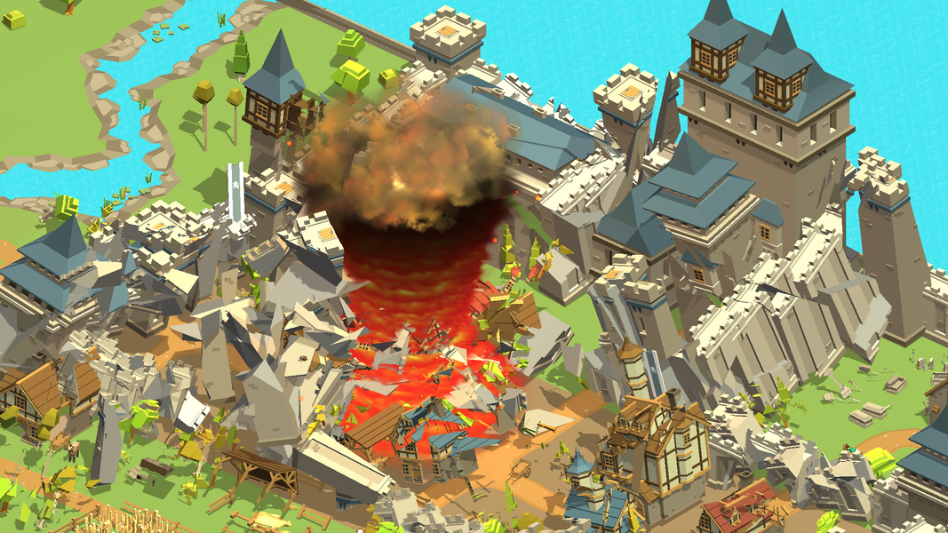 Holein Tornado io eating game - Gameplay image of android game