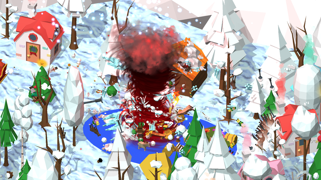 Holein Tornado io eating game - Gameplay image of android game
