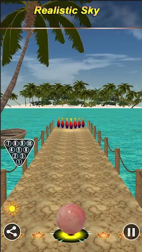 Bowling Paradise - 3D bowling - Gameplay image of android game