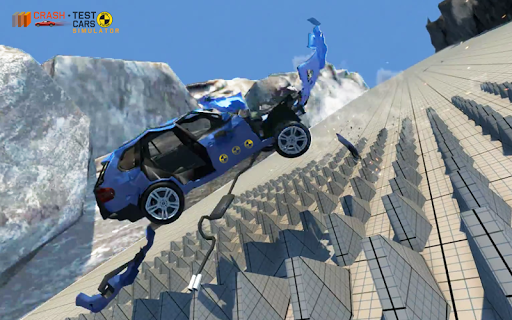 Car Crash Test Driving X5 M3 - Gameplay image of android game