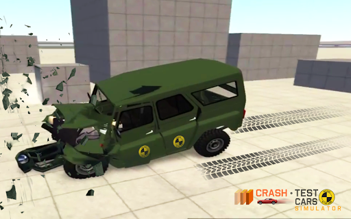 Car Crash Test UAZ 4x4 - Gameplay image of android game