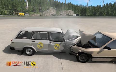 Car Crash Test VAZ 2104 - عکس بازی موبایلی اندروید