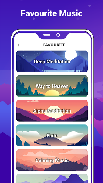 Relaxing Music, Calm, Sleep - عکس برنامه موبایلی اندروید
