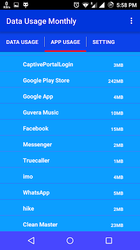 Internet speed meter Pro - Image screenshot of android app