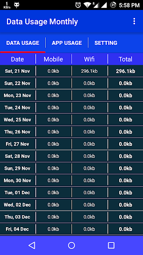 Internet speed meter Pro - Image screenshot of android app