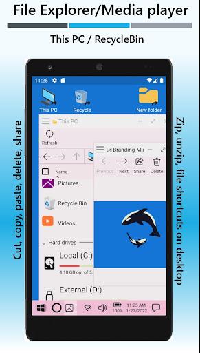 Win-X Launcher - عکس برنامه موبایلی اندروید