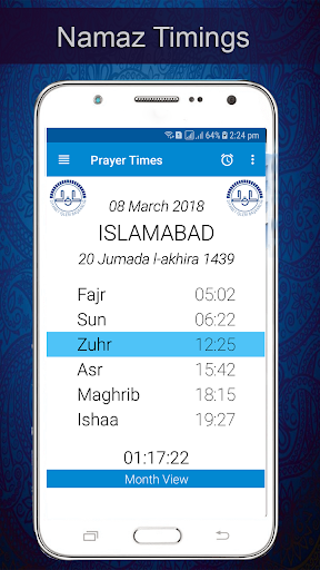 Muslim App – Qibla compass, Prayer Alarm, Zikar - Image screenshot of android app