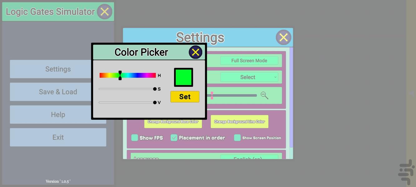 LogicGatesSimulator - Image screenshot of android app