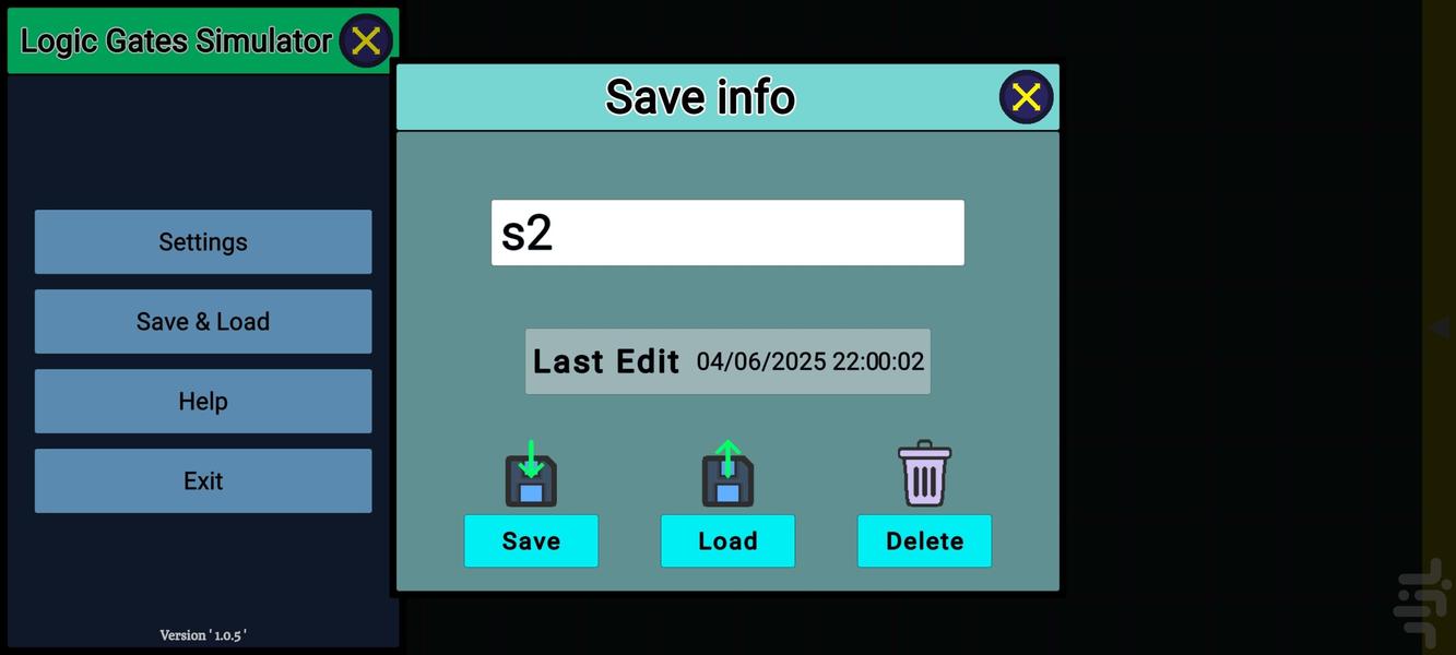 LogicGatesSimulator - Image screenshot of android app