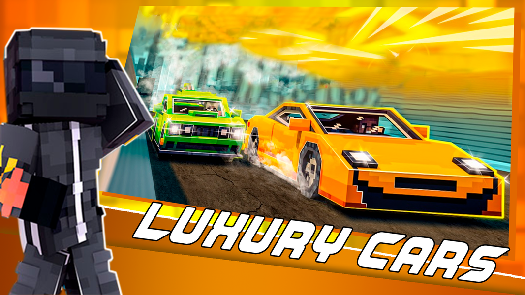 Cars Mod for Minecraft PE - Image screenshot of android app