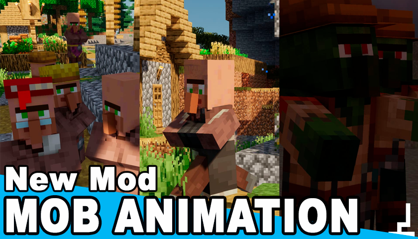 Addons Mobs Animations to MCPE - Image screenshot of android app
