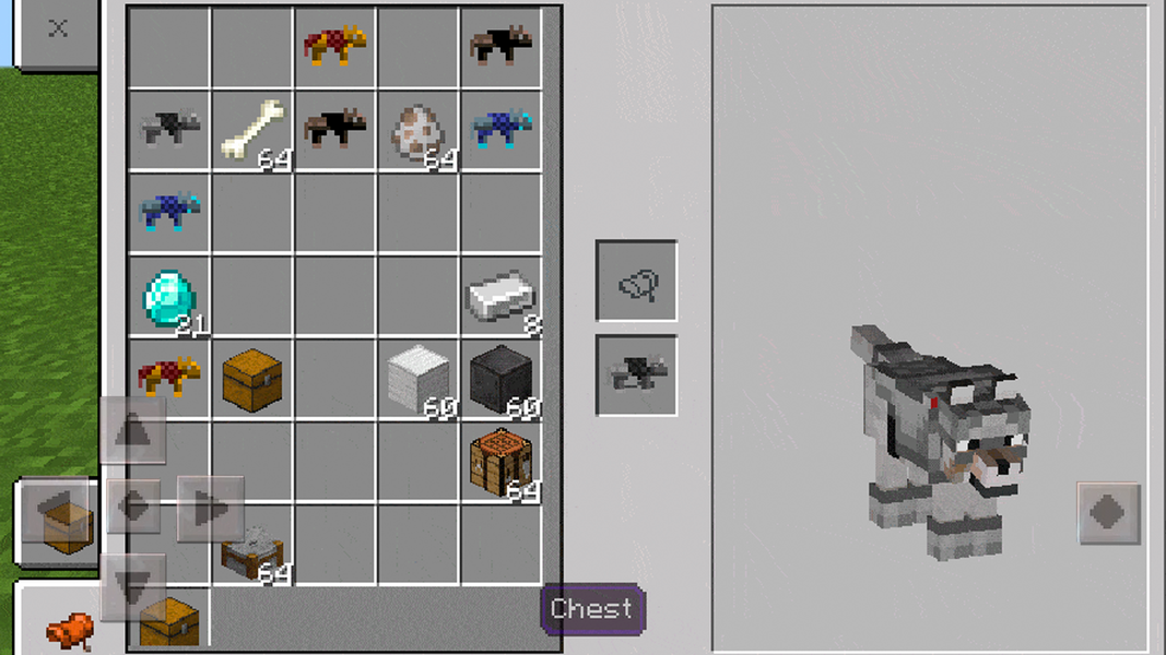 Wolf Armor Mod for Minecraft - Image screenshot of android app