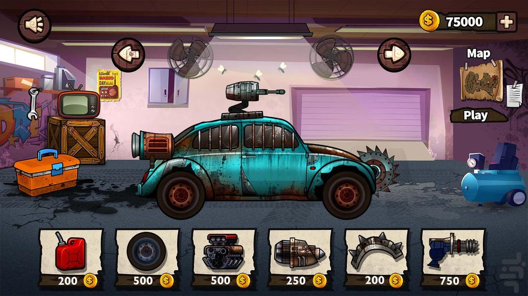 چرخدندههای مرگ - عکس بازی موبایلی اندروید