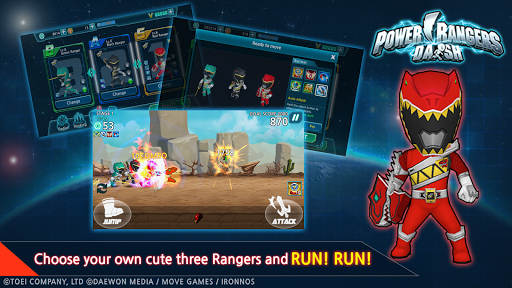 Power Rangers Dash (Asia) - عکس برنامه موبایلی اندروید