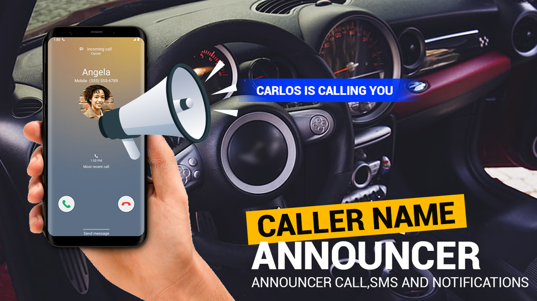 Auto Caller Name Announcer - عکس برنامه موبایلی اندروید